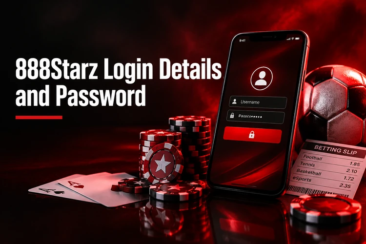 888Starz Login Details and Password