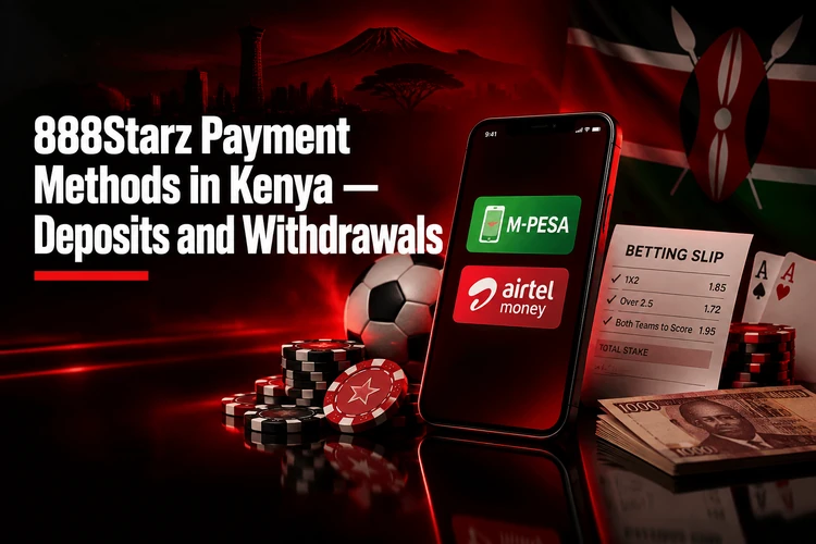 888Starz Payment Methods in Kenya — Deposits and Withdrawals