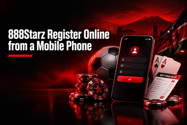 888Starz Register Online from a Mobile Phone
